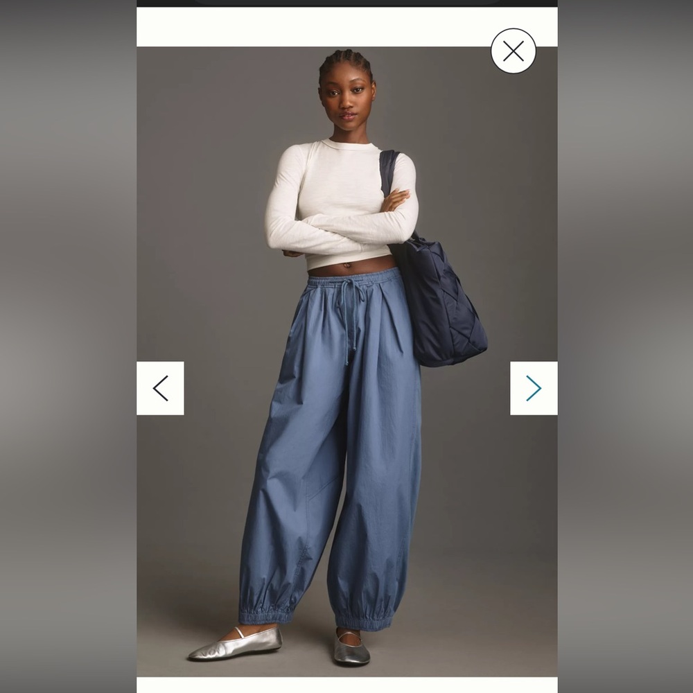The Mossa Parachute Pants By Anthropologie